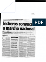 Público - Lecheros Convocan A Marcha Nacional. 24/marzo/2011