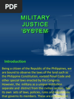 Military Justice System