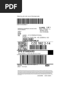 Advanced Shipping Notice Template | PDF | Cargo | Receipt
