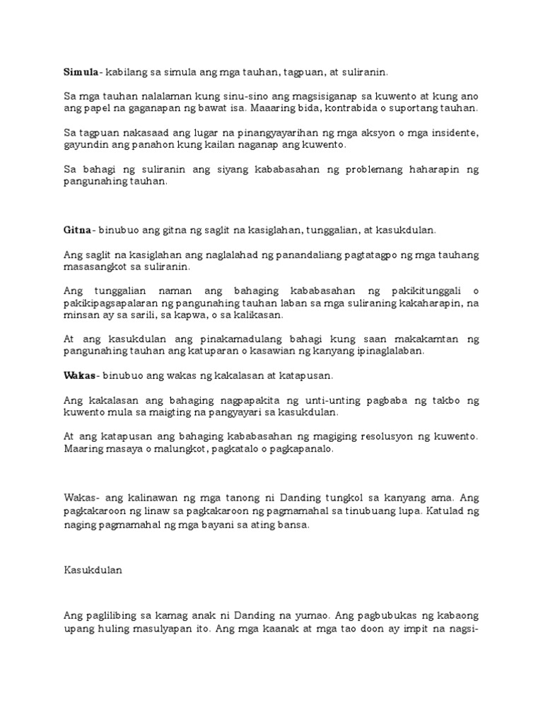 BANGHAY | PDF