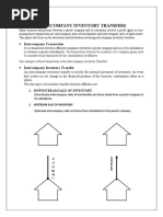 Intercompany Inventory Transfers