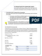 Intercompany Sale of Depreciable Assets