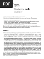 Produzione Orale Quattro C2 1