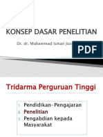 Konsep Dasar Penelitian