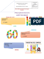 SEMANA Del 6 Al 10 Septiembre 2021