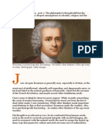 Jean-Jacques Rousseau - Part 1