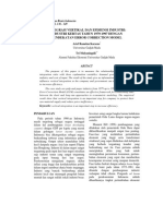 23.4.integrasi Vertikal Dan Efisiensi Industri Industri Kertas Tahun 1979-1997 Dengan Pendekatan Error Correction Model