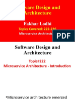 Microservice Architecture Introduction and Design