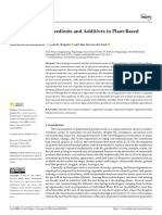 Foods: Functionality of Ingredients and Additives in Plant-Based Meat Analogues