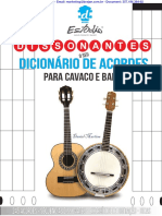 Dicionário de acordes para cavaco e banjo