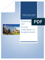 Herramienta Global Trigger Tool. Versión Traducida y Guía Del Hospital Austral