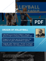 History and Equipment of Volleyball