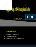 Symptom, Sign and Pulmonary Examination