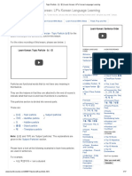 Topic Particle - 는 - 은 - Learn Korean - LP's Korean Language Learning