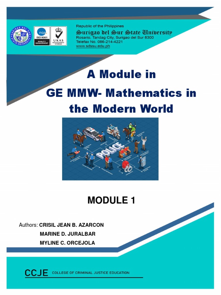 MMW Module-1 (SY.2021-2022) | PDF | Mathematics | Euclidean Geometry