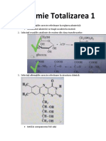 Biochimie Totalizare 1