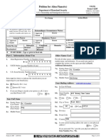 Petition For Alien Fiancé (E) : Uscis Form I-129F