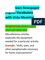 Dawn Newspaper Vocabulary File 70 PDF