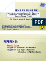 2 - Diferensiasi Numerik - Gasal 2021-2022