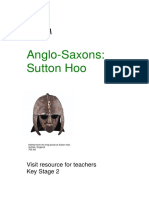 Anglo-Saxons: Sutton Hoo: Visit Resource For Teachers Key Stage 2