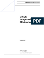 DB019-B ViRGE Integrated 3D Accelerator Aug1996