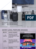 MarketingBrand Perfumes and Deodrants