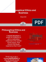 Week 003 - Presentation Philosophical Ethics and Business