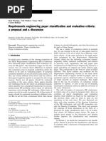 Wieringa 2006 Re Paper Classification and Eval Criteria