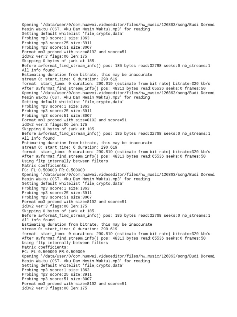 MP3 and MP4 File Analysis Report | PDF | Mp3 | Multimedia