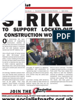 Socialist Party Construction Bulletin WWW - Socialistparty.org - Uk