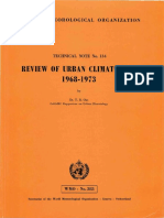 1974 - TR OKE - Review of Urban Climatology (1968-1973)