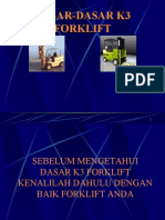 Keselamatan Kerja (k3) Forklift