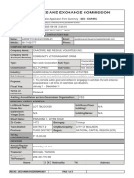 CAAC Application Summary Form