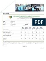 Academics - Exam Results - CIPET - Central Institute of Petrochemicals Engineering & Technology