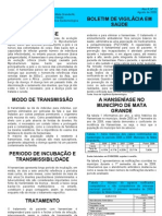 Boletim Epidemiologico - Hanseniase