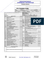 Ffs Training Form: Operations Manual