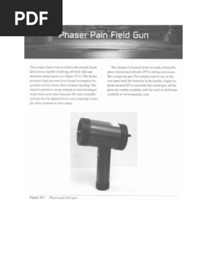 A Phaser Pain Field Gun