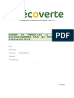 Formulaire de Candidature D-Ecoverte VF