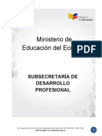 8.3 Subsecretaria de Desarrollo Profesional Educativo