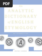 Download An Analytic Dictionary of English Etymology by traikos1 SN52332927 doc pdf