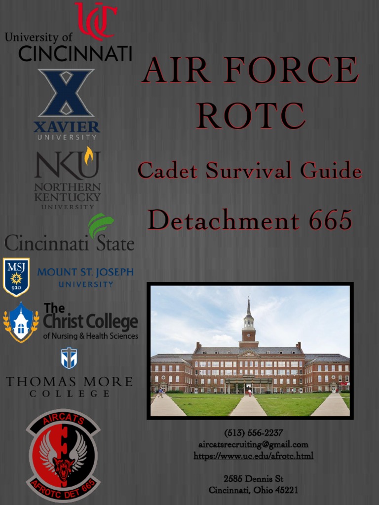 Air Force ROTC Detachment 665 Guide | PDF | Grey | Lieutenant Colonel ...