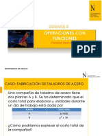 Semana 06 PPT Operaciones Con Funciones - Composición de Funciones