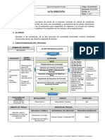 AC-SIG-PR-001 Alta Dirección