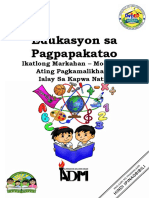 ESP5 - Module2 - Ating Pagkamalikhain Ialay Sa Kapwa Natin