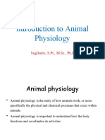 Introduction To Animal Physiology-SGH