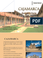 Arquitectura Colonial de Cajamarca