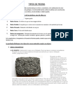 TIPOS DE PIEDRA Expo