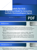 Dynamical Model ECG v3