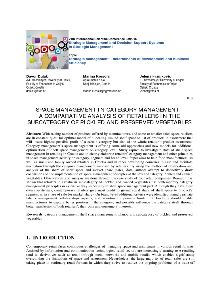 Shelf Space Management in Retailing | PDF | Retail | Brand