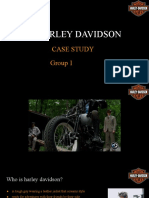 Harley Davidson: Case Study Group 1